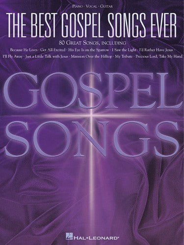 the best gospel songs ever - piano/vocal/guitar songbook