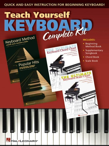 teach yourself keyboard - complete kit - keyboard instruction