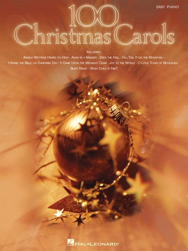 100 christmas carols - easy piano songbook