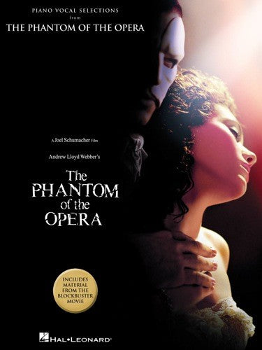 the phantom of the opera: movie selections - piano/vocal/guitar songbook