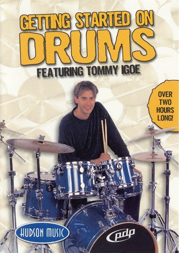 getting started on drums - drum instruction dvd