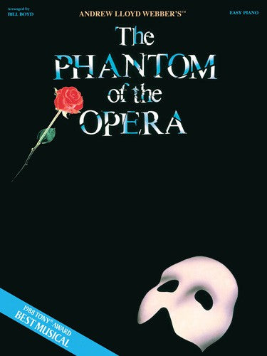 andrew lloyd webber: the phantom of the opera - easy piano songbook