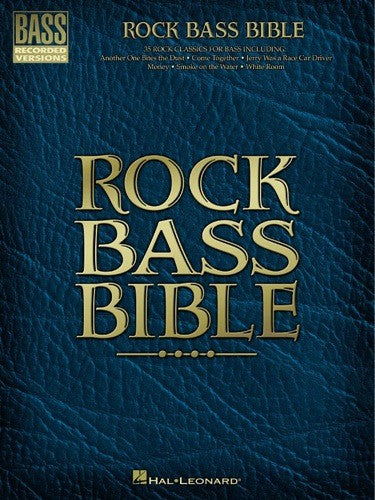 rock bass bible - bass tab songbook