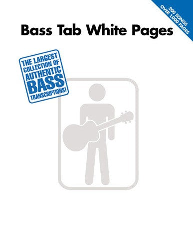 bass tab white pages - bass tab songbook