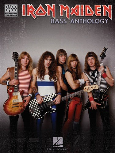iron maiden bass anthology - bass tab songbook