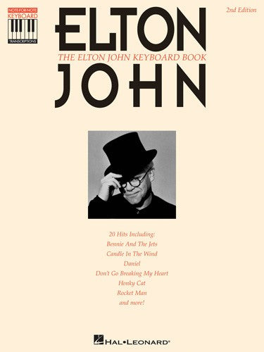the elton john keyboard book - keyboard transcription songbook