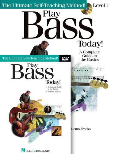 Hal Leonard Play Bass Today! Beginner's Pack - Bass Instruction (Book/Online Audio/DVD)