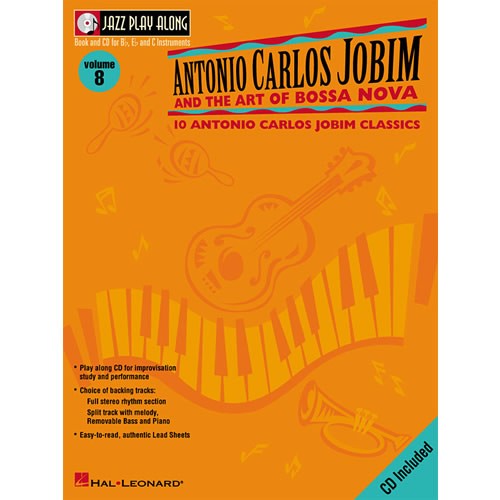 hl: vol. 8 - antonio carlos jobim book/cd