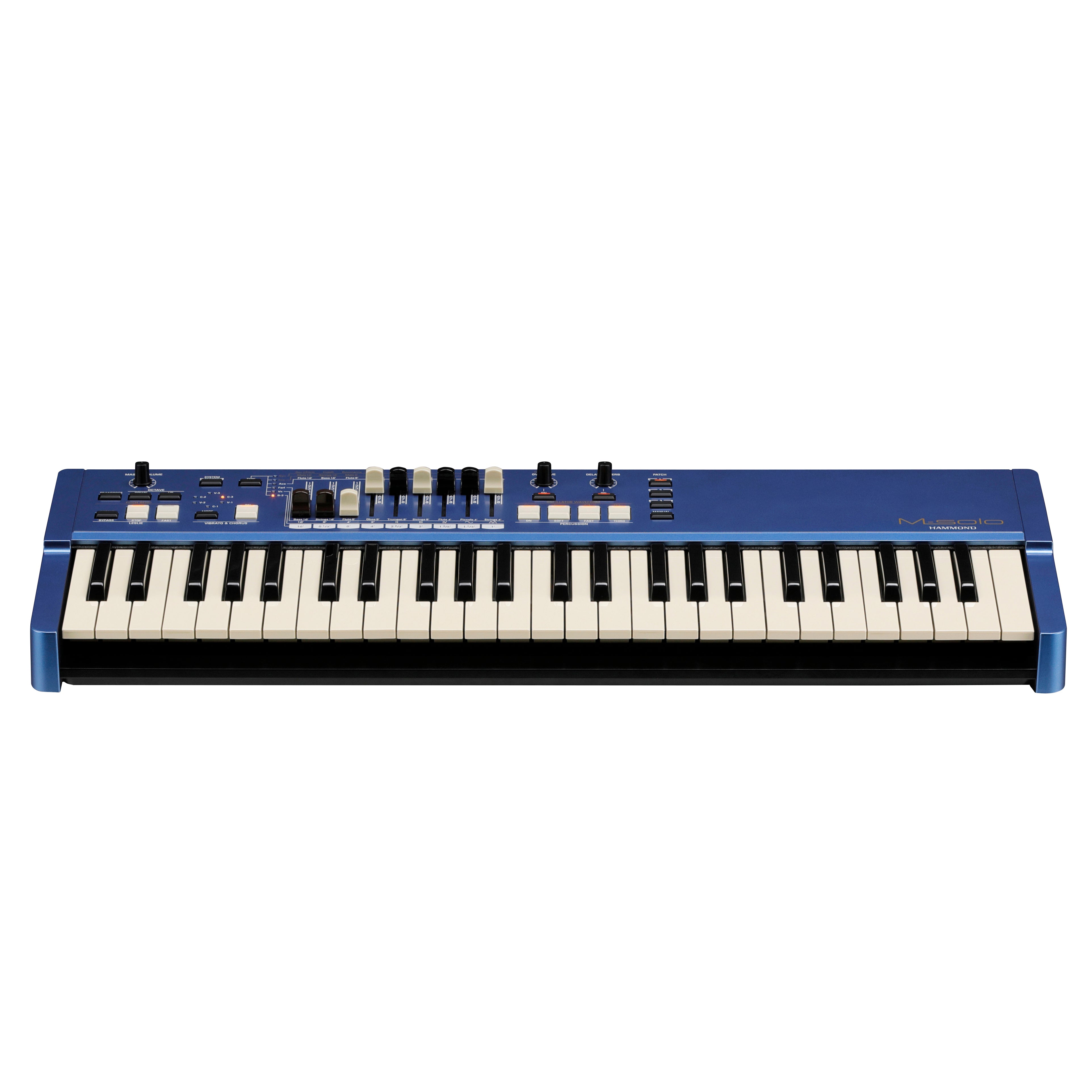 Hammond M-solo Organ - Blue, View 2