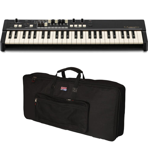 Collage image of the Hammond M-solo Organ - Black CARRY BAG KIT
