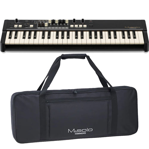 Hammond M-solo Organ - Black CARRY BAG KIT