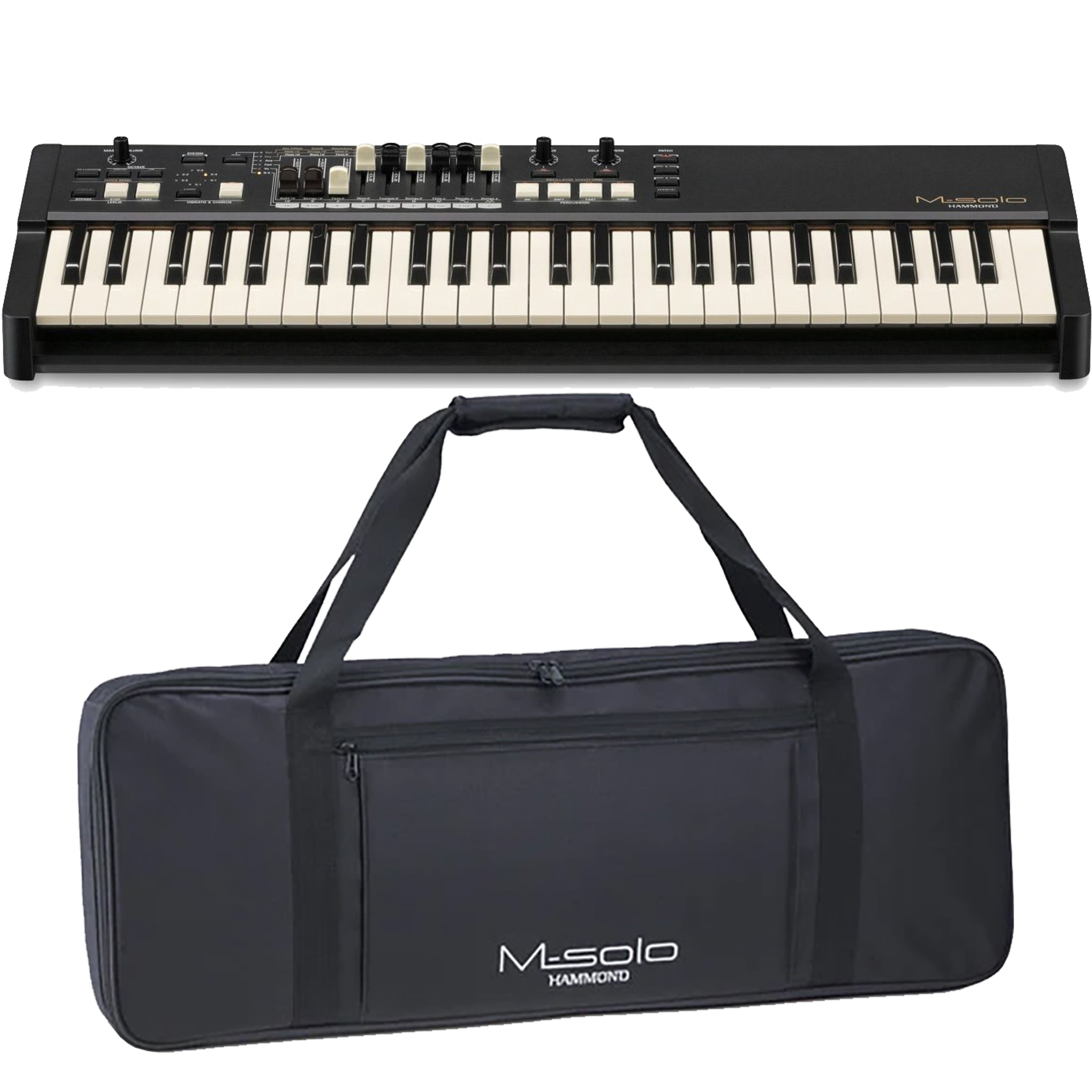 Hammond M-solo Organ - Black CARRY BAG KIT