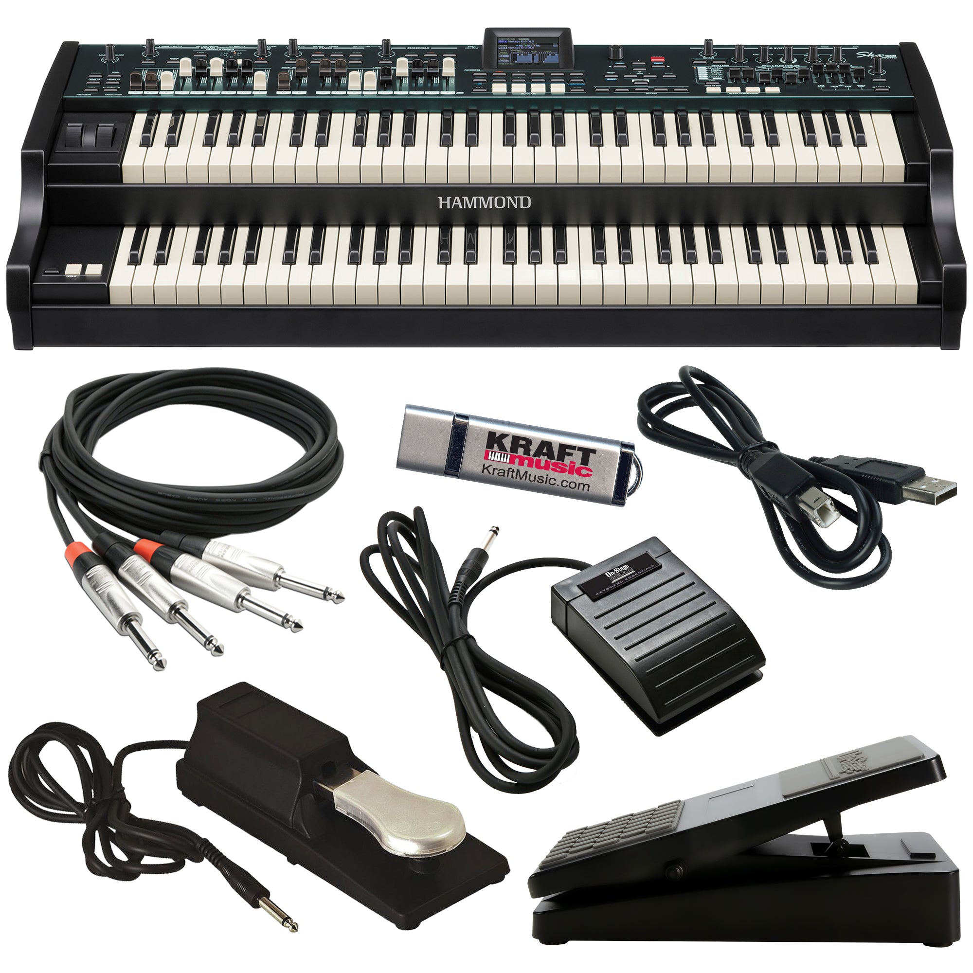 Hammond Skx Pro Dual Manual Stage Keyboard CABLE KIT