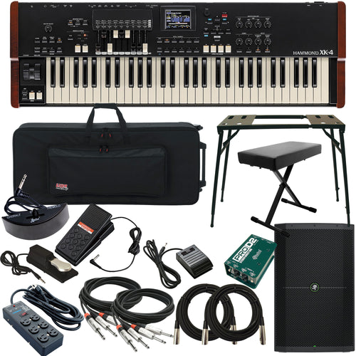 Hammond XK-4 Organ COMPLETE STAGE BUNDLE