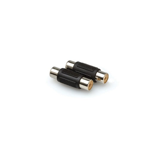 hosa gra-101 couplers rca to rca - 2 pc