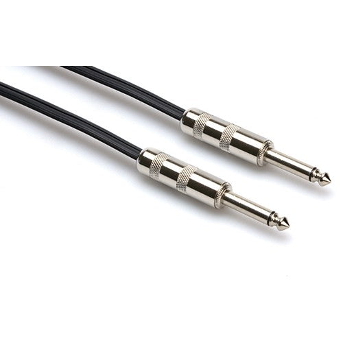 hosa skz-630 speaker cable hosa 1/4" ts to hosa 1/4" ts