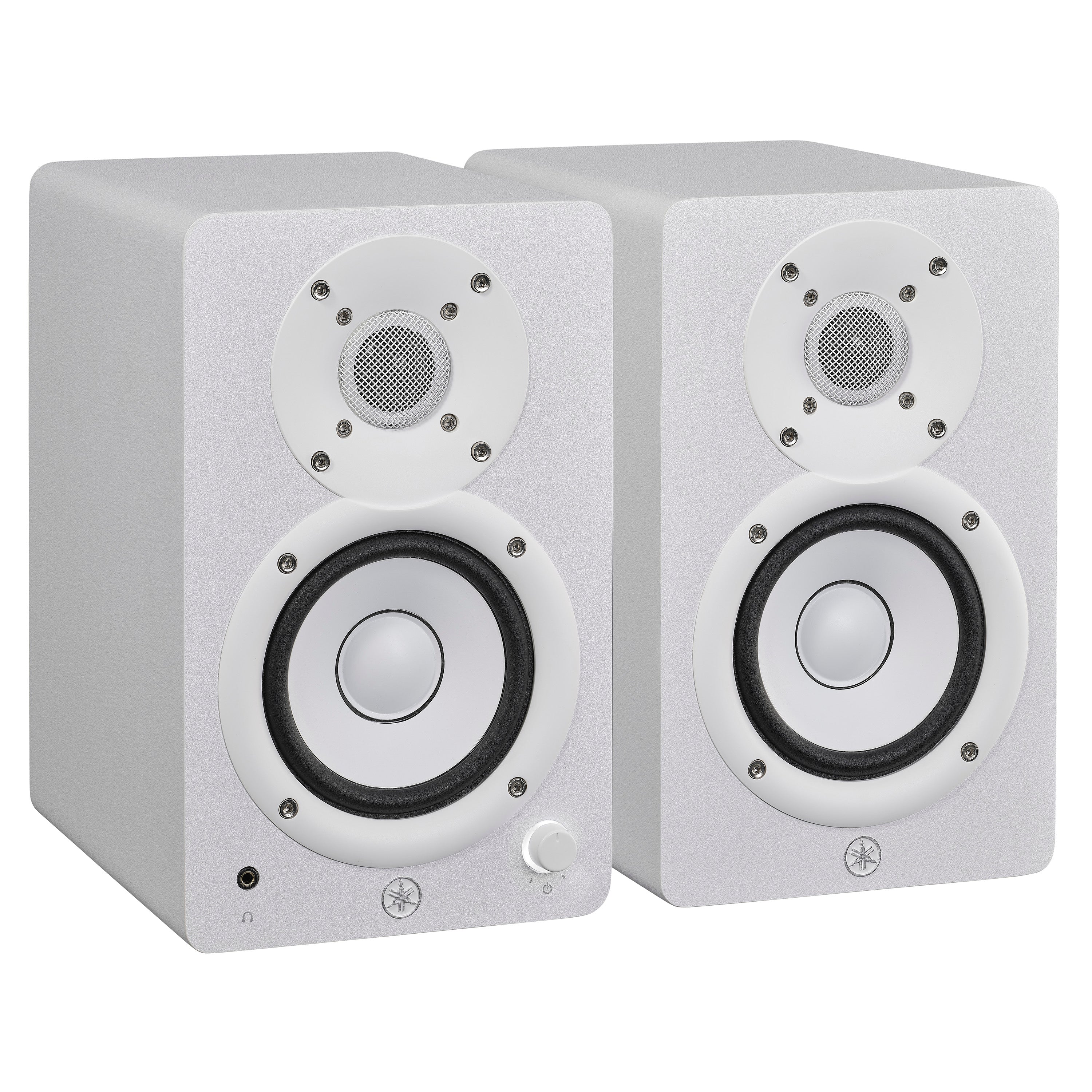 Yamaha HS4W 4.5" Powered Studio Monitors (Pair) - White, View 1