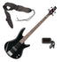 Ibanez GSR100EX 4-String Bass Guitar - Black BONUS PAK