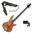 Ibanez GSR100EX 4-String Bass Guitar - Mahogany Oil BONUS PAK