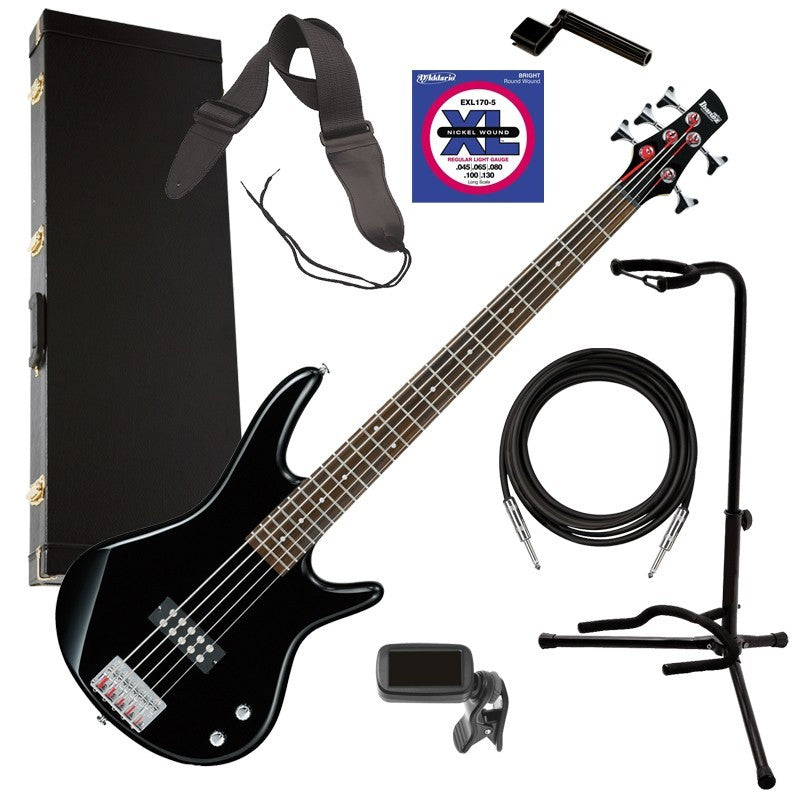 Ibanez GSR105EX 5-String Bass Guitar - Black