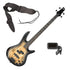 Ibanez GSR200SM 4-String Bass Guitar - Gray Burst BONUS PAK
