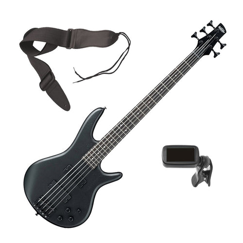 Ibanez GSR205B 5-string Bass Guitar - Weathered Black