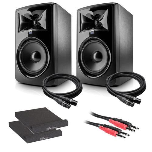 JBL 308P MkII Powered Studio Monitor Speaker STUDIO KIT 