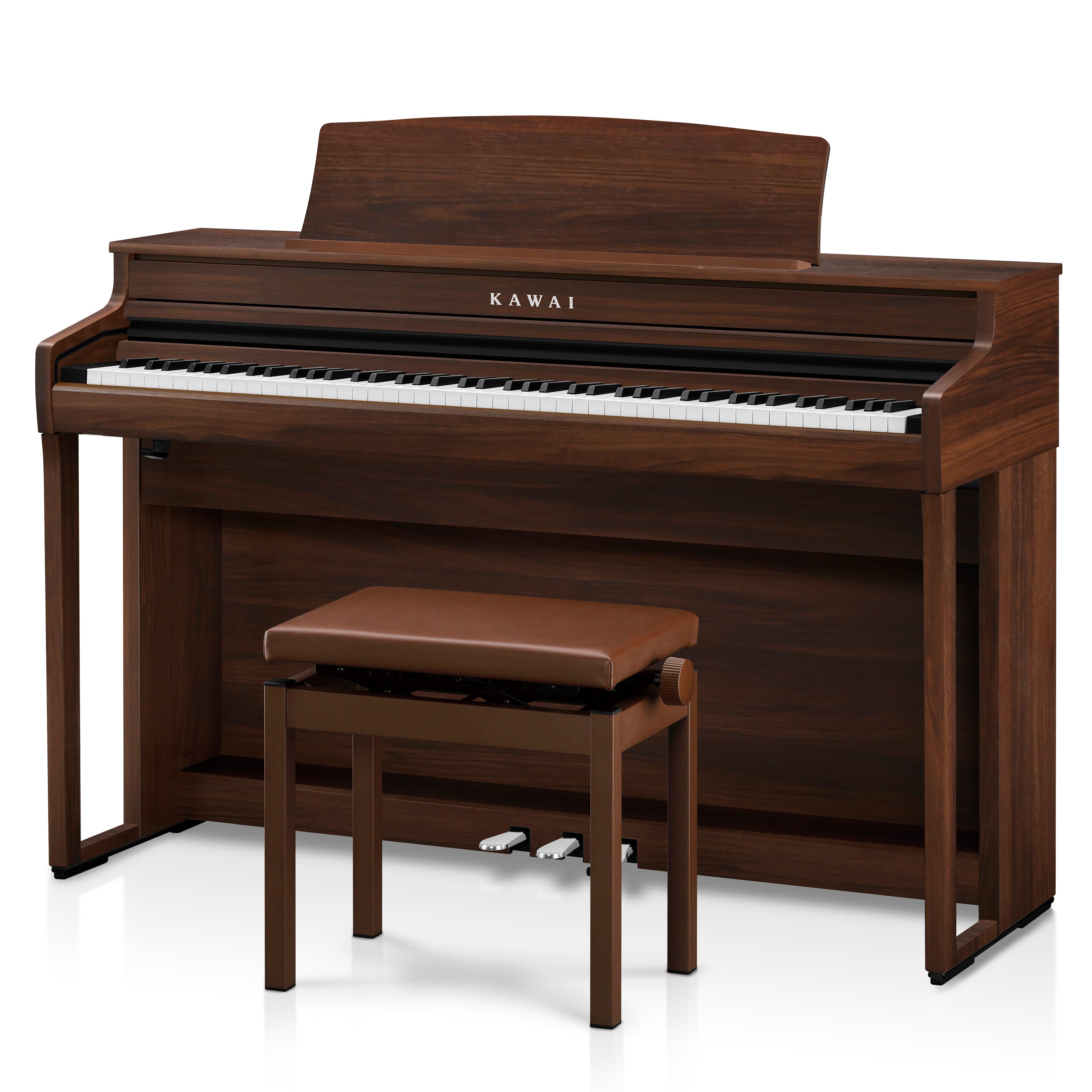 Kawai CA401 Concert Artist Digital Piano - Mocha Walnut, View 2