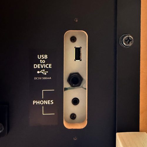 Kawai CA501 Concert Artist Digital Piano - White Maple - Headphone jack