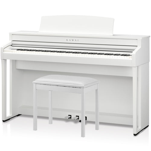 Kawai CA59 Concert Artist Digital Piano - Satin White - with bench