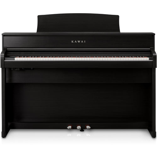 Kawai CA701 Digital Piano - Satin Black - Front view