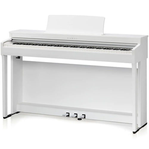 Kawai CN201 Digital Piano - Satin White - Left angle