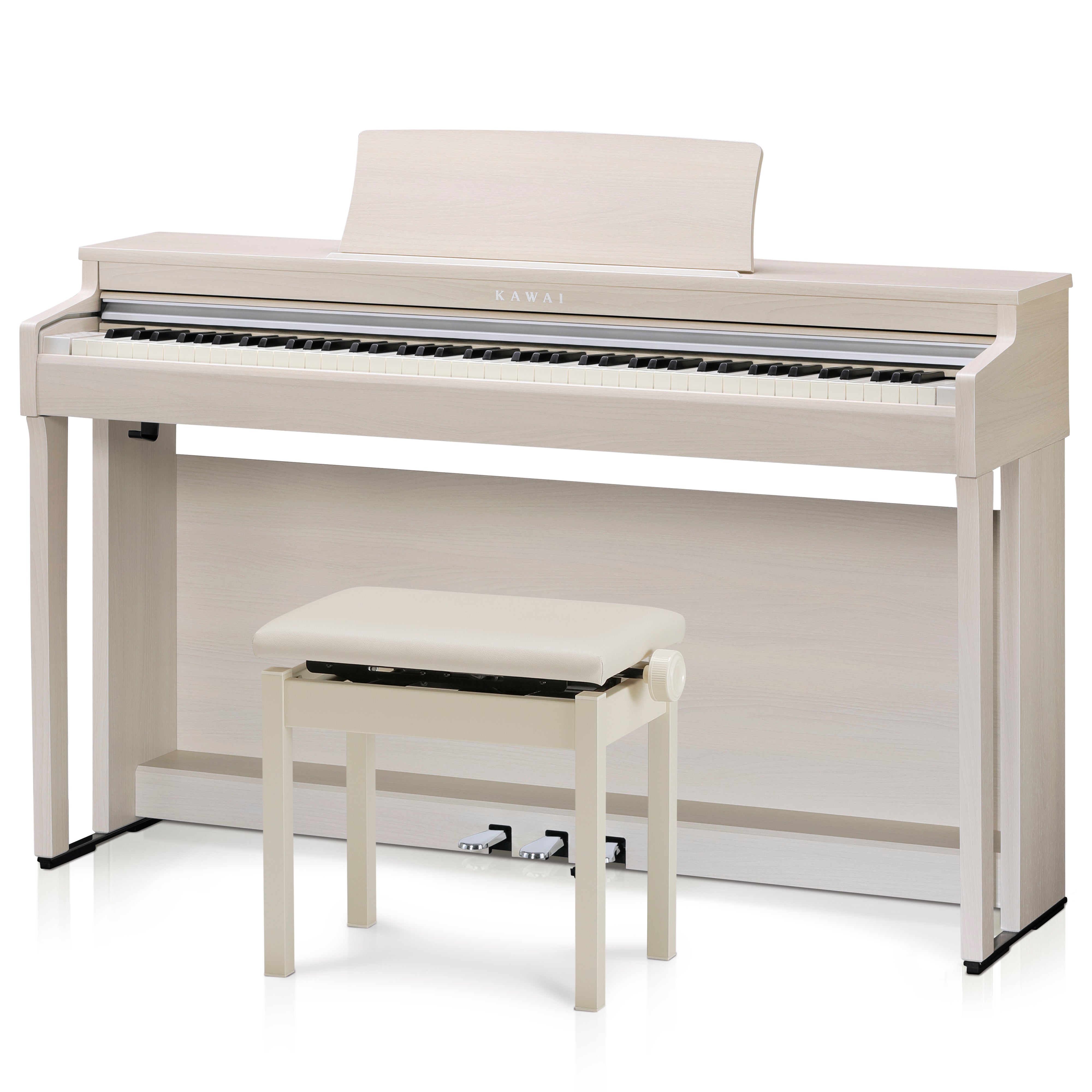 Kawai CN201 Digital Piano - White Maple with bench