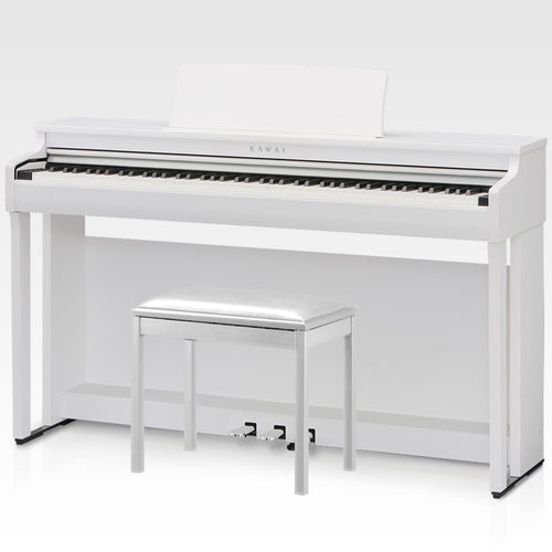 Kawai CN29 Digital Piano - Satin White - with bench