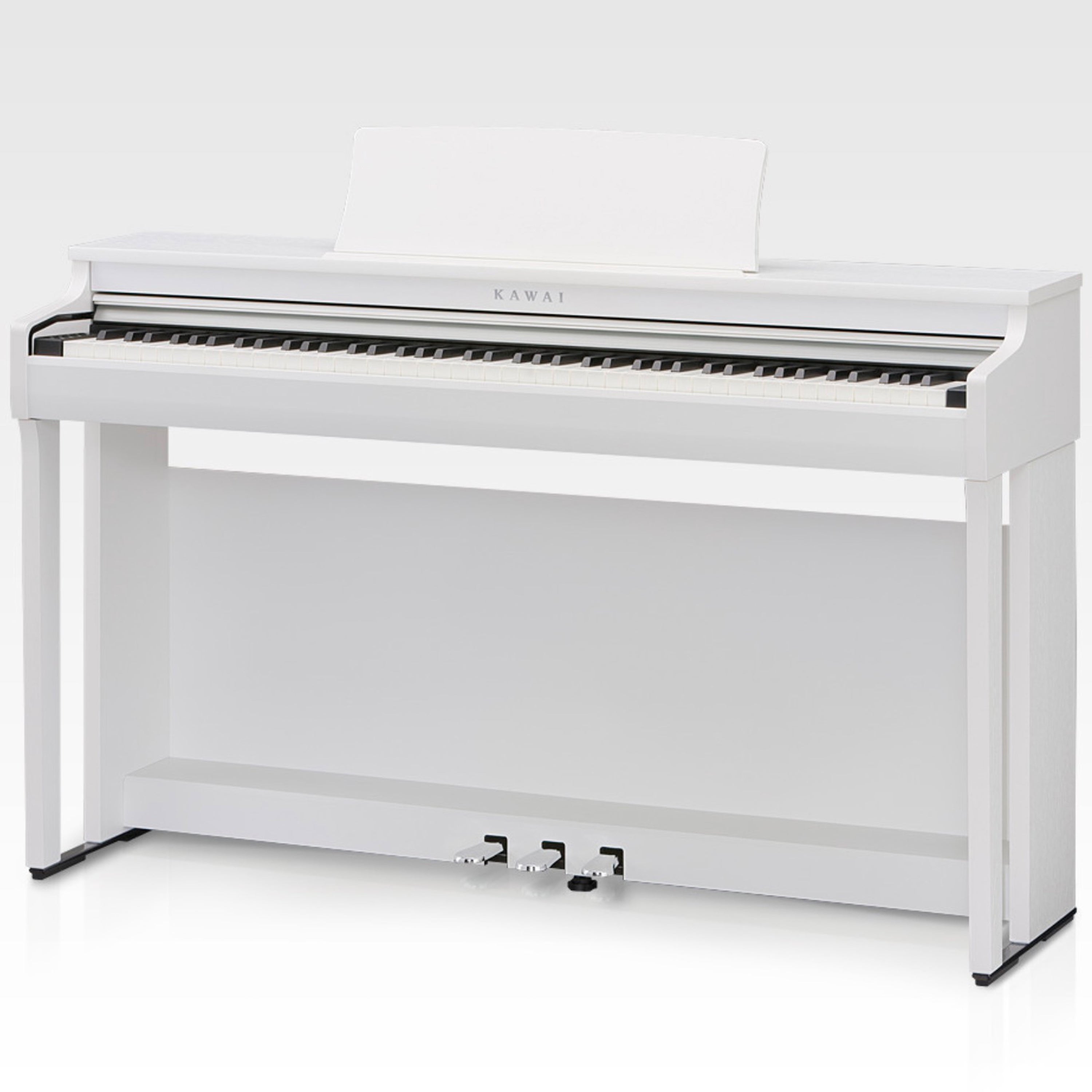 Kawai CN29 Digital Piano - Satin White - left angle