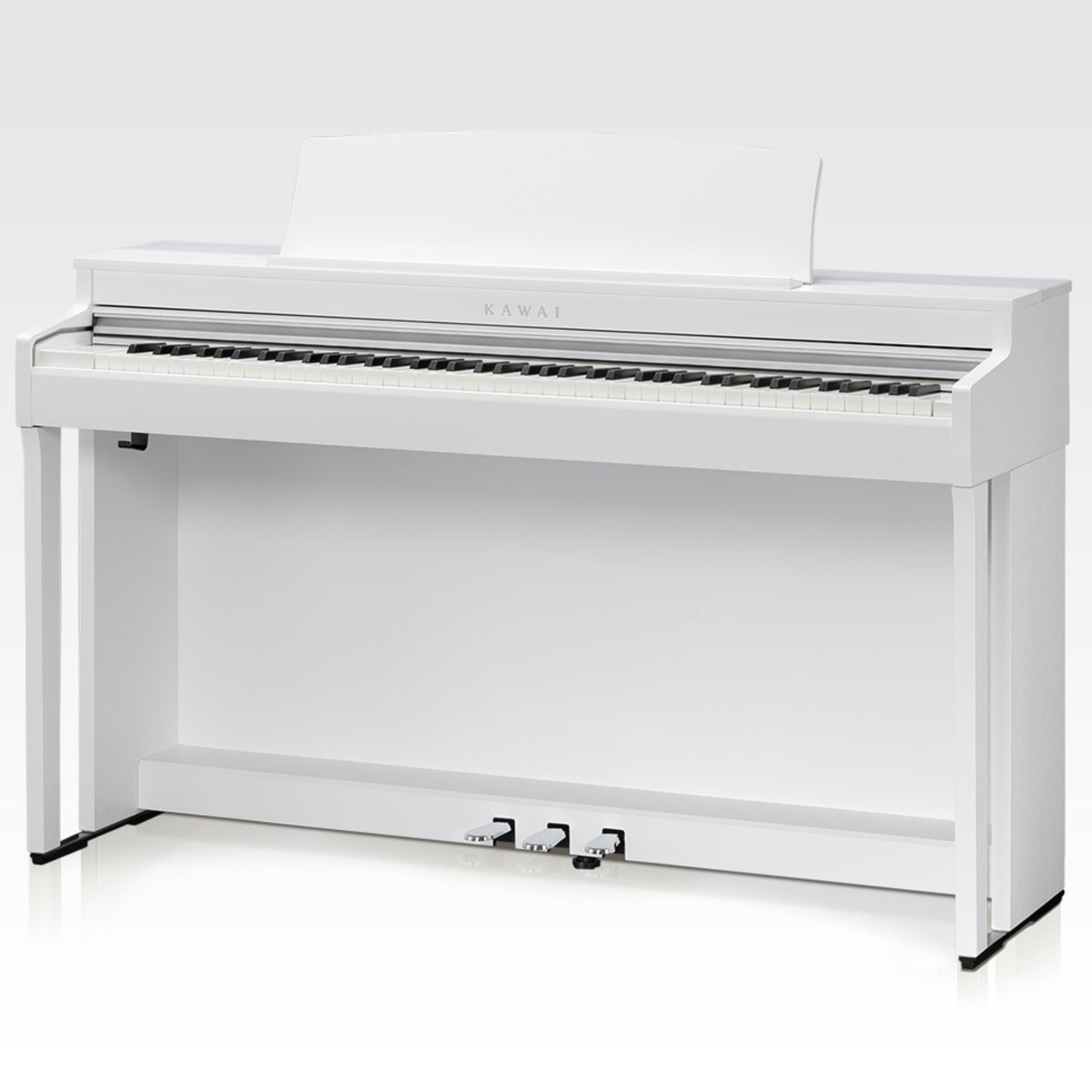 Kawai CN301 Digital Piano - Satin White - Left angle