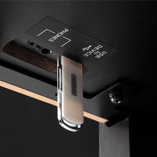 Kawai CN301 Digital Piano - USB and Headphone Jacks