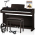 Kawai CX202 Digital Piano with Bench - Rosewood COMPLETE HOME BUNDLE