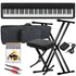 Kawai ES120 Portable Digital Piano - Black STAGE ESSENTIALS BUNDLE
