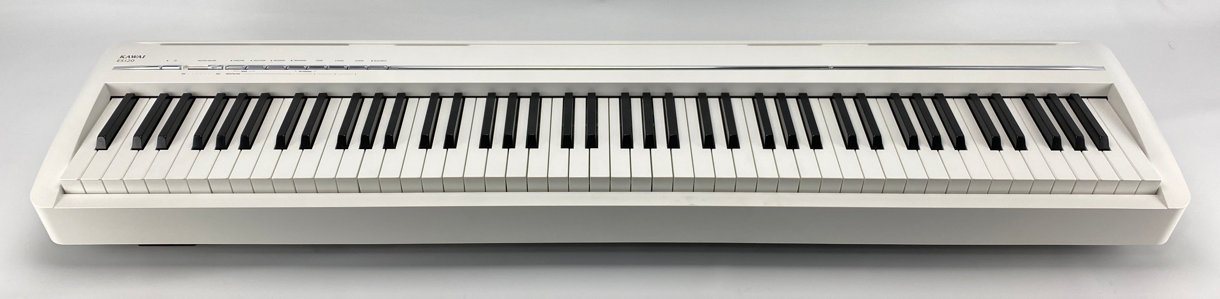 Kawai ES120 Portable Digital Piano - White (Demo)