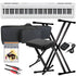 Kawai ES120 Portable Digital Piano - White STAGE ESSENTIALS BUNDLE