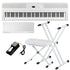 Kawai ES520 Portable Digital Piano - White KEY ESSENTIALS BUNDLE