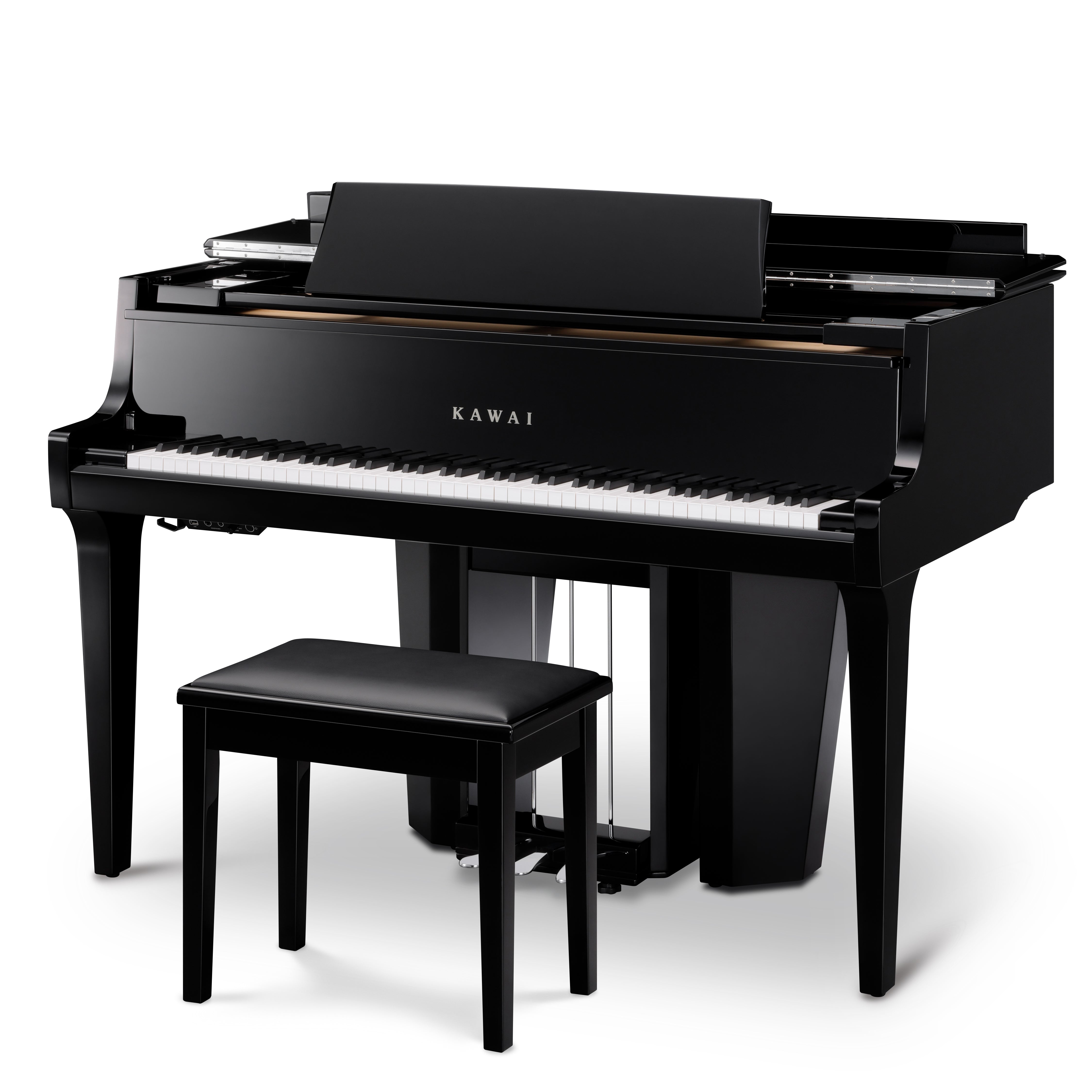Kawai NOVUS NV12 Hybrid Grand Piano - Ebony Polish – Kraft Music