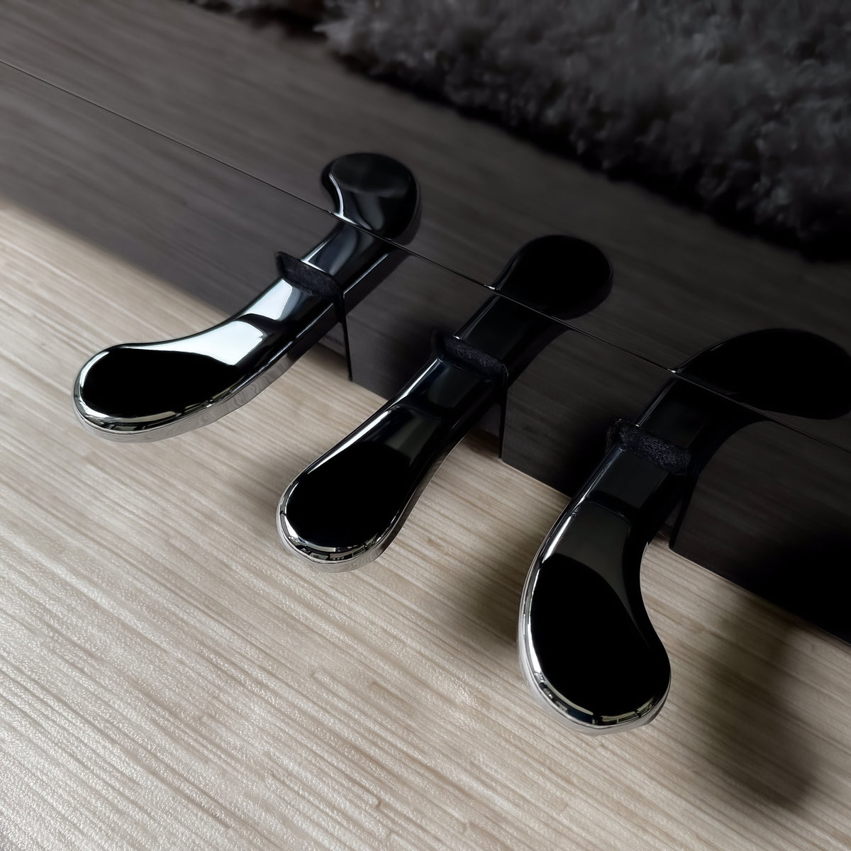 Close up of Kawai NOVUS NV6 Hybrid Upright Piano pedals