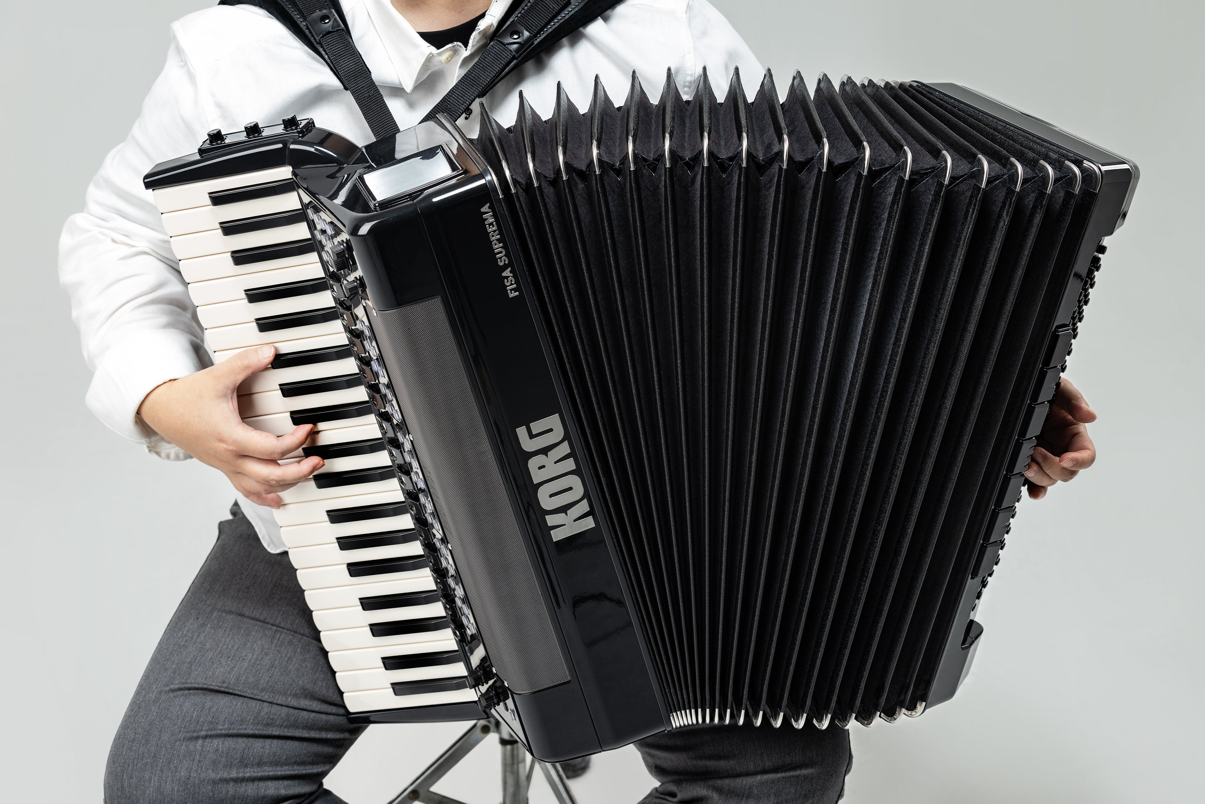 Korg FISA SUPREMA Digital Accordion, View 5
