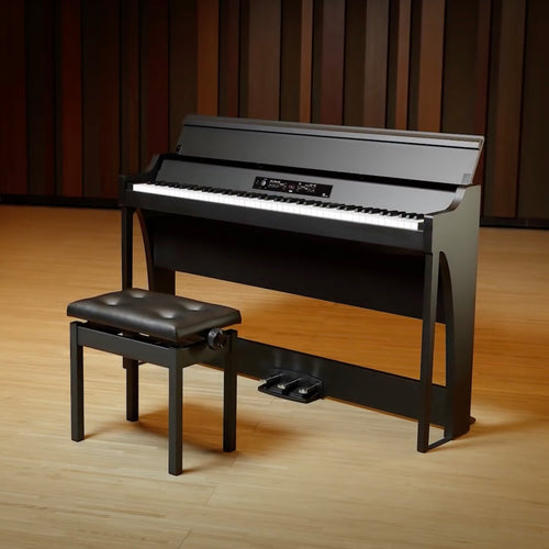 Korg G1B Air Digital Piano - Black - on a stage