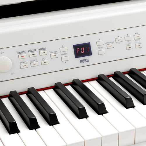 Korg G1B Air Digital Piano - White - Controls