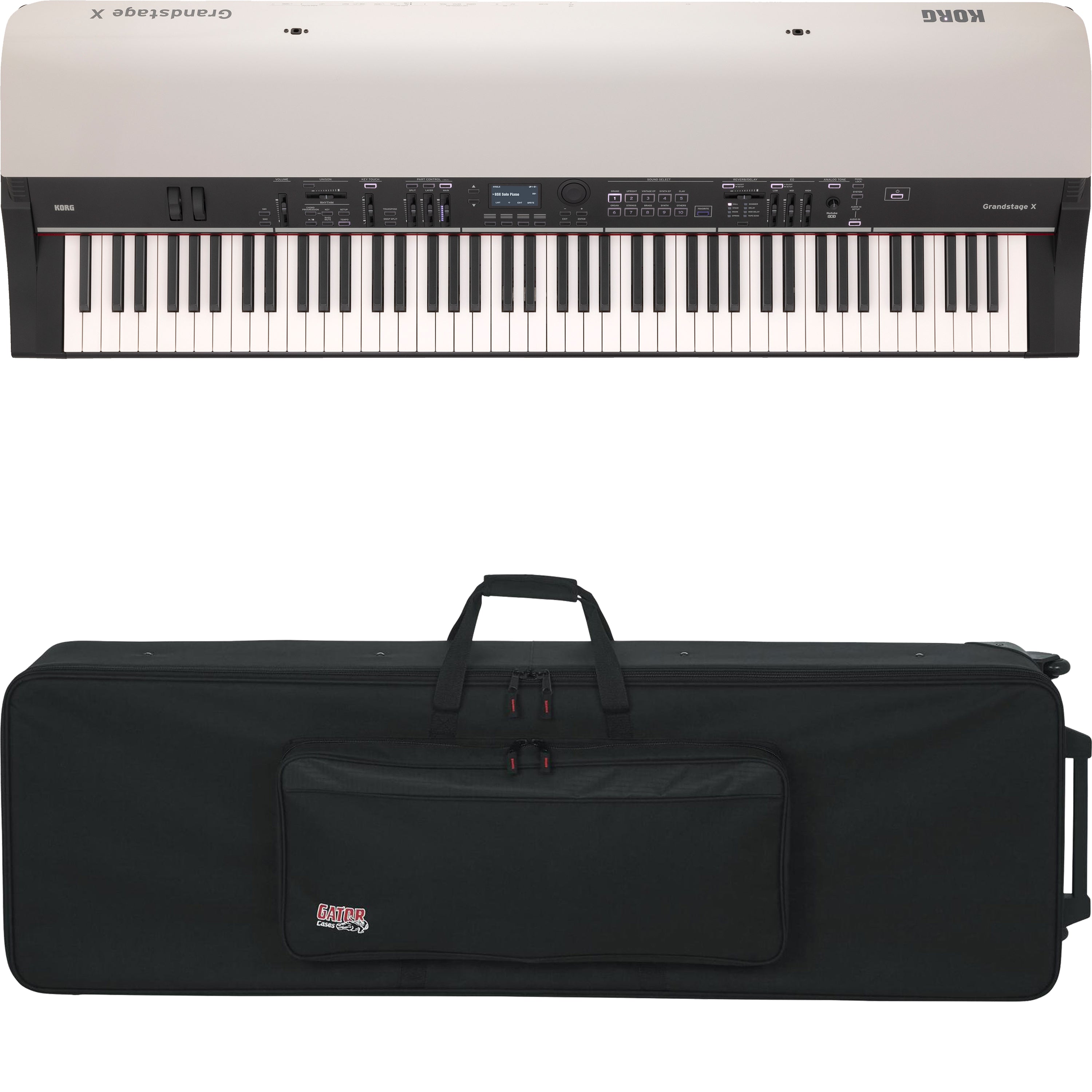 Korg Grandstage X Stage Piano CARRY BAG KIT – Kraft Music Korg Grandstage X Stage Piano CARRY BAG KIT – Kraft Music