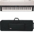 Collage image of the Korg Grandstage X Stage Piano CARRY BAG KIT