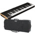 Collage showing components in Korg Keystage 49 Poly AT MIDI Keyboard Controller CARRY BAG KIT